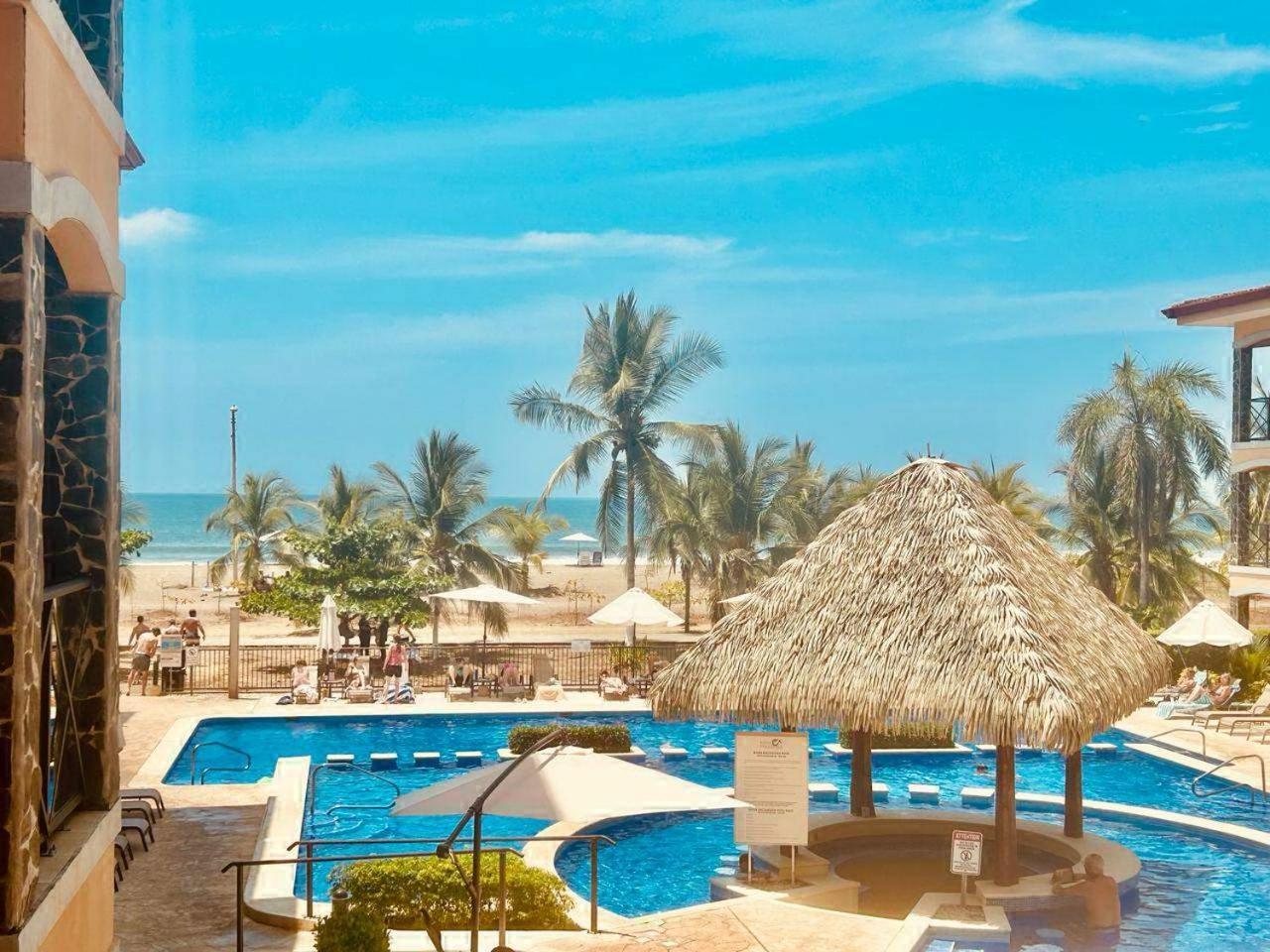 Apartamento De Lujo Las 3 Gotas Jaco, Frente Al Mar Con Vista A La Playa Екстериор снимка